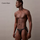 
Calvin Klein underwear 25 spring and summer new men's ck colorful waist light sexy hollow briefs double thong men's NB4233 UB1-Space Black 1 L