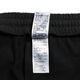 Puma (PUMA) pure cotton shorts men's 25 summer elastic breathable loose running sports pants youth simple casual three-quarter pants 687541-01/embroidered logo/black L /180/78A