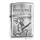 
ZIPPO EDGE lighter Retro classic ancient silver brushed skull series give boyfriend gifts Kerosene windproof ancient silver don't leave me - stand-alone version dy9902gy