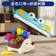 Osage Children's Harmonica Toys for Babies and Babies and Babies. La petite trompette peut siffler des débutants d'introduction faciles à apprendre oral [crabe bleu-carton] + [sous-titre Hedgehog]