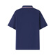 Navigare Italian small sailboat men's quick drying antibacterial cool feeling commuter short-sleeved POLO shirt 1325525564 Blue XL