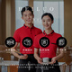 
Beiluo catering waiter custom-made t-shirt printed logo work clothes before summer restaurant restaurant kitchen hotel short-sleeved work clothes [comfortable and breathable] MSHJ-9905 black/orange 4XL [Contact customer service to 5XL]