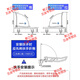 XMSJ定制搬运工PLA-LH超静音拉货折叠手推车平板车搬运车拖车推货家用 A400g/1355*650 扶手折倒 PLA4