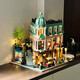 Compatible avec LEGO Corner Boutique Hotel Building Bloods Street View Series Building Assembly Modèle Toys Girl Ornements Mignents Corner Boutique Hotel 3883 PARTICULES [ENVOYER 7 FIGURES +