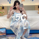 
Single Nanwei 2024 new summer ice silk herringbone twill suspender nightgown for women with fixed chest pads sweet home clothes for outdoor wear JDX-3887Q# M 160