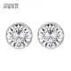Misu New PT950 Starburst Platinum Earrings Genuine Shining Platinum Earrings Versatile Earrings for Girlfriend’s Birthday Gift Customized Deposit Contact Customer Service