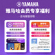 Yamaha (Yamaha) Piano électrique P125A P225 Adulte 88-Key-Key Hammer Hammer Child's Beginner Home Professionnel Graded Portable Electric Piano P225 Black + Pédale simple + Standard