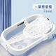 Benassi baby bath lying and supporting bath tub floating bath mat newborn baby bath net bath tub universal rack can sit sponge net bag cushion starry sky - white [upgrade and enlargement]