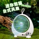 六足蚁新款熊猫卡通台式手持小风扇USB充电迷你静音便携式电扇 6169A熊猫 工厂///跨境