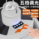 Lilang solar charging bulb foldable football lamp solar lighting lamp hanging inside power outage emergency night market stall setting up a bright charging model 691 square meters 71 hours