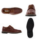 Deer Stags Boys' Formal Oxford Shoes Memory Foam Insoles Comfortable Formal Occasions Mahogany/Dark Brown 6.5 Older Children