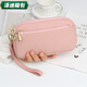 Yunluo Fashion Chinese Valentine's Day Women's Long Wallet Temperament Women's Bag Hand-carrying Clutch Bag Simple Coin Purse Clutch Bag Mobile Phone Bag Black