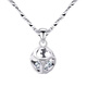 PT950 platinum pendant women's platinum necklace single pendant without chain 18 clavicle chain alone pendant for wife light luxury style 4