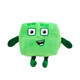 Chucan Numberblocks plush dolls digital building blocks toys children's digital enlightenment animation toys cross-border 10 (27cm /120g)