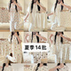 S.SOFEA夏季新款甜美卡通女睡衣三件套可外穿家居服套装 HS  SW761# 185 XXL