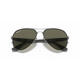Rayban (Rayban) männliche und weibliche Pilot-Sonnenbrille Klassische, vielseitige trendige Sonnenbrille Urlaubsreise Brille Kröte RB3523 Gunmetal_Green Classic G-L