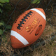 Powerti American Football Erwachsener Wettbewerb Training GST1780 Neue Version von Pu Particle Wear-Resistant Touchdown Taille Flag Nr. 9 Upgrade Modell Brown Gold Shield Nr. 9 Erwachsene Ball