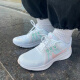 耐克（NIKE）夏季轻便跑步鞋Quest4白绿粉低帮休闲健步女DA1106-105 灰绿色 DA1105-003 43