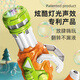 Evenly automatic bubble machine for children's Gatlin bubble gun Internet celebrity toy large charging model