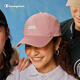 Champion American Champion Peaked Cap for Men and Women Casual Sun Protection Fashion Classic Peaked Cap Baseball Cap 24SSH45 Pink