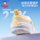 Babudou Summer Mosquito-Aproof Chaussures Baby Toddler Sandales Sac-Toe Soft Sole Boy Fonctionnels Chaussures Filles Chaussures peu profondes Miche 23