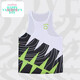 Makondo Running Suit Sport sporttrockne Weste Set Set Leichtathletik-Marathon Ärmel und Top-Top-Top-Drei-Punkte-Hosen-Training Black 9848+ Drei-Punkte-Hose MKD 3XL