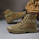 Tushilong 3522 Chaussures de protection du travail pour les hommes résistants à la semelle douce légère respirante et langue anti-odeurs de chaussures simples intégrées extérieurs randonnées hautes chaussures libératrices noir 39