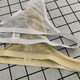 Transparent tight sexy breathable mesh ice silk underwear for men's thong, men's sexy T-shorts low, white XXL145-160