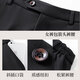 Meng suit trousers, women's straight-leg trousers, formal trousers, business attire, suit trousers, casual pants for all seasons, commuting, daily slim fit and versatile