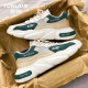 Tang Lion (Tonlion) Herrenschuhe Sommer Mesh Schuhe Herren Trendy Casual Sports Schuhe Herrendicke Vaters Schuhe Trendy Schuhe Reisgrün Größe 42