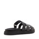 Steve Madden Girls' Mayven Sandal, Black Multicolor, 1 Kid Black Multicolor 1 Kid