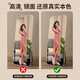 Quanpinwu-Dressing Spiegel Ganzkörper Spiegel bodenhörigem Spiegel Hanging Door Cloding Store Dressing Spiegel Wand Hanging Spiegel hängen integriert einfache nordische Stil eleganter weiß 150*40 [doppelte Verwendung von schräg und hängen]