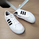 Adidas / echte Frühlings- und Herbst -Neue VSSET -Gelegenheitssportschuhe AW3889 Offizielles Flaggschiff AW3890 41