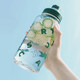 
Starbucks big cup summer sports kettle classic black mint white green outdoor high-value portable water cup 1050ml purple sports water cup