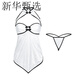 Cheongsam with high slit pure and sexy breasts without taking off the bed date and teasing uniforms and robe temptation lace embroidered long skirt cheongsam 1278