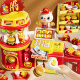 Beichuzhong Kinderspielzeug Mädchen Geburtstagsgeschenk 3-6-10 Jahre rotierende Hamburger Restaurant Convenience Store House Toys 7-14 Tragbare Geschenkbox [Dual Power Supply + Voice Interaction + Simulation Registrierkasse + Selbstbedienung] Küchenspielzeug 8-12 Jahre 61 Kindertagsgeschenk Geschenk