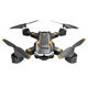 Yide Flight Control S6max UAV Vierachse intelligente Hindernis und Abstieg Kinder Fernbedienung Flugzeug Spielzeug Schüler Geschenk S6 Schwarz Gold [Keine Luftfotografie] Intelligente Hindernisvermeidung Doppelte Elektroversion * Doppelausdauer (Speicherpaket