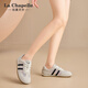 La Chapelle Frauenschuhe 25 Jahre Neue Frauenschuhe Mesh atmungsable Brettschuhe lässig vielseitige Frauenschuhe de Trainingschuhe Nicht riechende Füße Leichtgewichtige Frauenschuhe Beige xxe6628-2 40