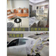Dust-proof and anti-paint protective film, spray paint masking film, decoration car furniture, bed and paper masking paper, exterior wall real stone paint, high viscosity, 55cm*25 long, please take 100 rolls for the whole box