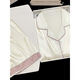 Leichte Irene Neujahres neues Ice Silk Pyjamas Kurzarm sommerdünner Stil Dünner Stil im Freien im Freien Home Cloding Set Frühling und Sommer FS_9214# Strickjacke Double Short Lace Pocket m