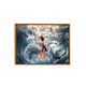 
Digital oil painting animation 2025 new Nezha 2: The Demon Child's Sea Digital oil painting hand-painted graffiti cartoon LL12173 60*80cm thick solid wood inner frame + beautiful outer frame [