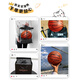 Spalding Basketball Geschenk Erwachsener Standard Nr. 7 Innen- und Outdoor Allgemeiner Professionalwettbewerb Grund- und Sekundarschüler Neujahr Geschenkbox Macaron Pink Purple 76-897y [Keine Installation Geschenkbox Nr. 7 Basketball (Standard Ball)