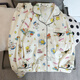 荣西图（RONGXITU）薄款云朵棉睡衣甜美ins风家居服可外穿 826#大樱桃 175 L