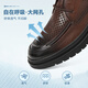 Belle Lace-up Commuter Business Leather Shoes Men's Spring and Autumn Shopping Mall Same Leather Casual Leather Shoes 8CF01DM3 Black-punched A1365 38 (240mm)