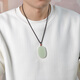 ¿Se puede pedir Jade por colgante Hetian Jade, que significa seguridad, buena suerte siempre acompañar, regalos para familiares y amigos, doce m9898z