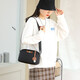 Chang Indonesian Long Shell Bag Damen wasserabweisende Single-Shoulder-Crossbody-Tasche modische und vielseitige lässige tägliche Pendler-Arbeitsbeutel Khaki