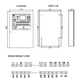 Peking University Bluebird Fire Alarm Controller JB-QBL-JBF5009 Bluebird Alarm Host Wall Mount kleine Host JB-QB-JBF5009-50 Punkte