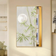 Color de ciervos Caja eléctrica Pintura Decoración Pintura de medidor eléctrico de gran tamaño Pintura de decoración de bambú vertical Flores y aves de distribución que cubre la caja de distribución Total V867 Cubierta de volteo izquierdo (abierto a la izquierda a la derecha) 14