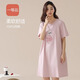 Hengyuanxiang-Nachthemd für die kurzärmelige Sommer-Kinderpyjamas von Frauen für die Kleidung für lose und atmungsaktive Kleidung im Freien im Freien 15620 2xl 175/140-160jin [Jin gleich 0,5 kg]