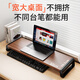 NVV monitor elevated desktop computer stand computer desk raising office laptop stand desktop base NP-26 walnut brown
